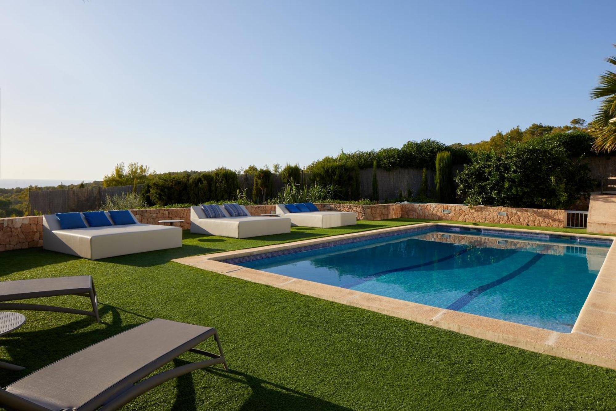 Sant Antoni de Portmany Villa Can Joan I - Fantastic Sunset Views And Family Friendly - מראה חיצוני תמונה